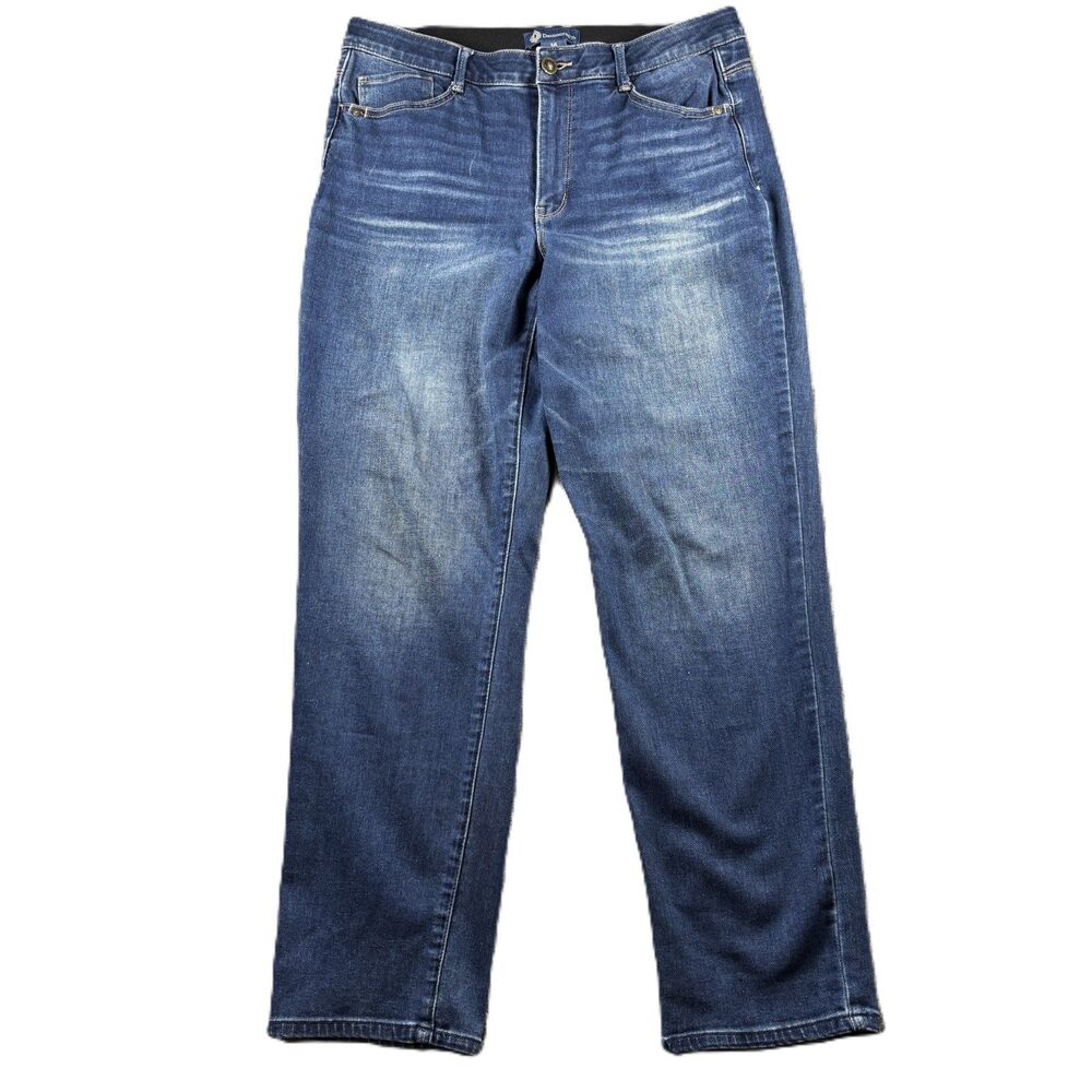 Democracy Women Jeans High Rise Straight Leg Ab-Solution Non-Distressed 16 P113